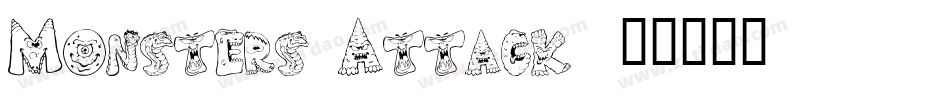 Monsters Attack!字体转换